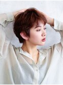 女性らしいベリーショート sa