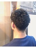 ツーブロックアップバンク