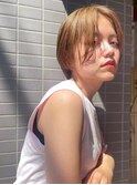 《 mina 》ショートボブショートカット前髪カット髪質改善