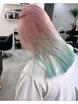 ラキングキョウト(LA KING KYOTO) 10代20代30代韓国風グラデーション