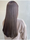 まろやかショコラブラウン × 艶ロング