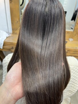 ニューラインギンザ(New-Line 銀座) ★廣中優奈★20代30代ぷるんとヘア　ニュアンスカラー