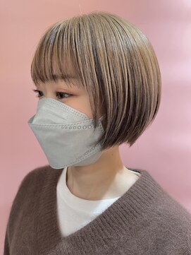 ドロシー(dorothy) アウターカラー　ナチュラルブロンド×グレージュ