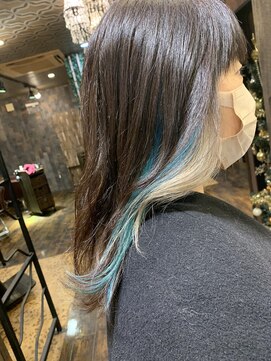 ヘアー クリエイト カルバリ(HAIR CREATE Calbari) インナー特殊カラーミックス