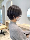 ハンサムショートから伸ばし中
