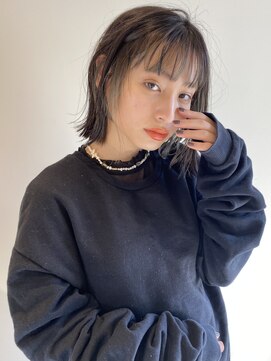 ロカ(roka) ぱつっとボブ　/ フェイスフレーミング　/縮毛矯正
