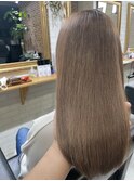 透明感カラー+トリートメント