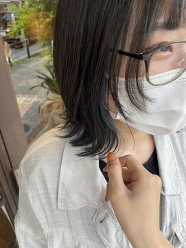 マサヘアー(MaSa Hair) ウルフカット×インナーカラー