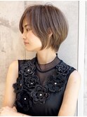 丸み美人ショート