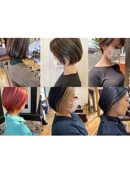 あなたに“一番似合う”ショートが手に入る♪ショートやボブにするなら絶対に“towa”！小顔効果も嬉しい◎