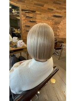 ヘアーサロン ミル(hair salon MiL) 【MiL】#ホワイトベージュ  #ベージュカラー