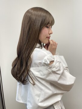 グローバルヘアー バランス(global hair BALANCE) 10代20代 オリーブベージュ/オリーブカラー/ブリーチなし/ロング