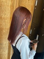 アフターニュース 新潟(afternews)&nbsp;ピンクブラウン/ダブルカラー/ケアブリーチ/髪質改善/駅前/駅南