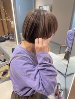 アルジャーノンシロ(ALGERNON shiro)&nbsp;マッシュショート/アンブレラカラー