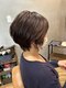 エル(ell)の写真/【小顔効果期待◎】ショートヘアなら『ell.』にお任せ！一人ひとりに似合う扱いやすいショートをご提案◇