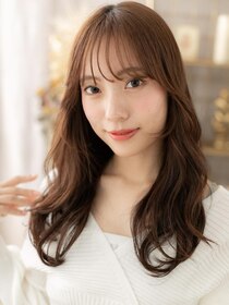 カバーヘア ブリス 北浦和(COVER HAIR bliss) モテ髪ニュアンスパーマ透明感薄めバングa北浦和20代30代40代