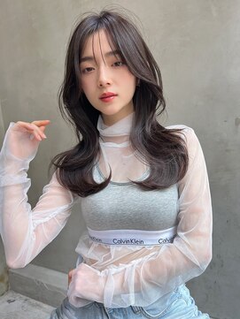 ロイド(Lloyd) 【Lloyd 大宮】艶感オリーブグレージュ×くびれレイヤー