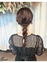トリコ ショップアンドヘアサロン(tricot shop hair salon)&nbsp;編みおろしヘアセット♪yu