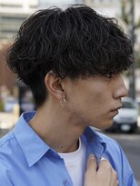 フィフス 栄(fifth)&nbsp;波巻きスパイラルツイストスパイラルパーママッシュメンズヘア