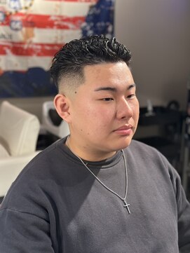 サンアンドマーリィズバーバー 駅前店(SON&MARLEY'S BAR BER) 極道パーマ弱/厚木フェード/厚木バーバー/神奈川バーバー