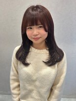 ルル(LuLu by KENJE)&nbsp;ロングレイヤー【藤沢/本鵠沼/ヘッドスパ/白髪ぼかし/ボブ】