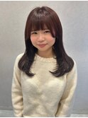 ロングレイヤー【藤沢/本鵠沼/ヘッドスパ/白髪ぼかし/ボブ】