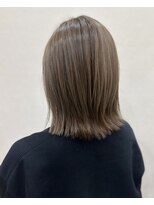 トウカ 南行徳店(TOUKA)&nbsp;レイヤー/切りっぱなしボブ/ハイライト/ミルクティー/髪質改善