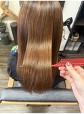 髪質改善ストレート