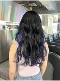ブルーブラック×ネイビーブルーのインナーデザインカラー