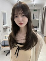 ビューレイギンザ(VIEW LEI GINZA)&nbsp;韓国レイヤーウェーブヘア顔周り髪質改善銀座