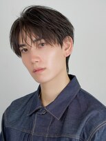 オーシャントーキョーオーバー 渋谷(OCEAN TOKYO OVER) マッシュセンターパートツーブロックフェザーパーマニュアンス