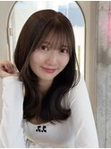 似合わせカット×大人ガーリー[ダークアッシュ/韓国]