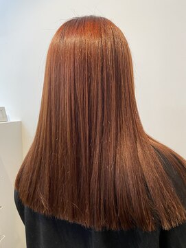 コキュウ(co-kyu) ブリーチ無しオレンジ