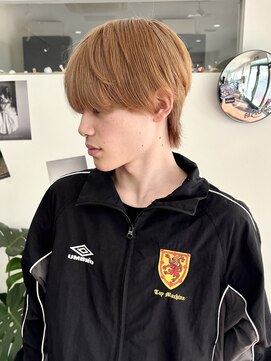 アロハナ 津店(ALOHANA) シースルー/ラウンドマッシュ/ブリーチ/ミルクティー/ベージュ