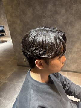 ハイプ 木更津(HYPE) 【フェザーパーマ】MEN’S HAIR/刈り上げセンターパート/木更津
