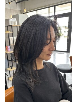 ミライバイスタイルジャパン 南風原店(mirai by sty japan) 大人セミウルフカット
