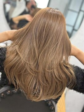 ハーシーバイアポロ 相模大野(HERSHE by apollo) レイヤーカット/髪質改善/ブリーチカラー/縮毛矯正/カラー