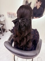 クラン 梅田店(Clan)&nbsp;ハーフアップ/梅田ヘアセット