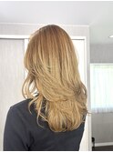毛先厚めのしっかりレイヤー