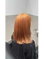 リーフヘアー(REEF hair)&nbsp;キャロットオレンジミディ