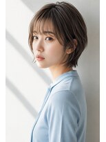 ユニット 蕨西口店(UNIT)&nbsp;ショートボブ髪型20代30代40代50代前髪あり前髪なし面長丸顔蕨駅
