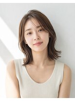 フィールヘアー 樟葉店(Feel hair)&nbsp;大人くびれミディ×白髪ぼかしグレージュ