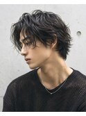 メンズロング メンズヘア メンズパーマ サーフカール