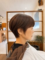 ボンテ(bonte)&nbsp;ショートレイヤー、ひし形ショート、くびれショート