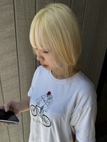 エイム ディクト ヘアー プロデュース(ame D.C.T HAIR PRODUCE)&nbsp;抜きっぱなしブロンドカラー