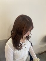 パプスアン(Pap's un)&nbsp;西宮美容室/甲子園口美容室/パプス甲子園口/オレンジブラウン