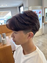 メンズカノエ 山口小郡店(Men's CANOE)&nbsp;刈り上げ　毛流れ　センターパート