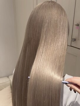 ベレーザ 川越(Beleza) ba15054_ミルクティーアッシュハイトーンカラー透明感ストレート