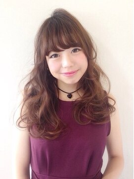 ヘアー ルーム レッド(hair room. red by NYNY) ロング×大人ウェーブ×愛されヘア