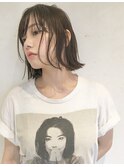 切りっぱなしボブ